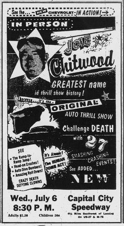 Capital City Speedway - 1955 Ad From Ron (newer photo)